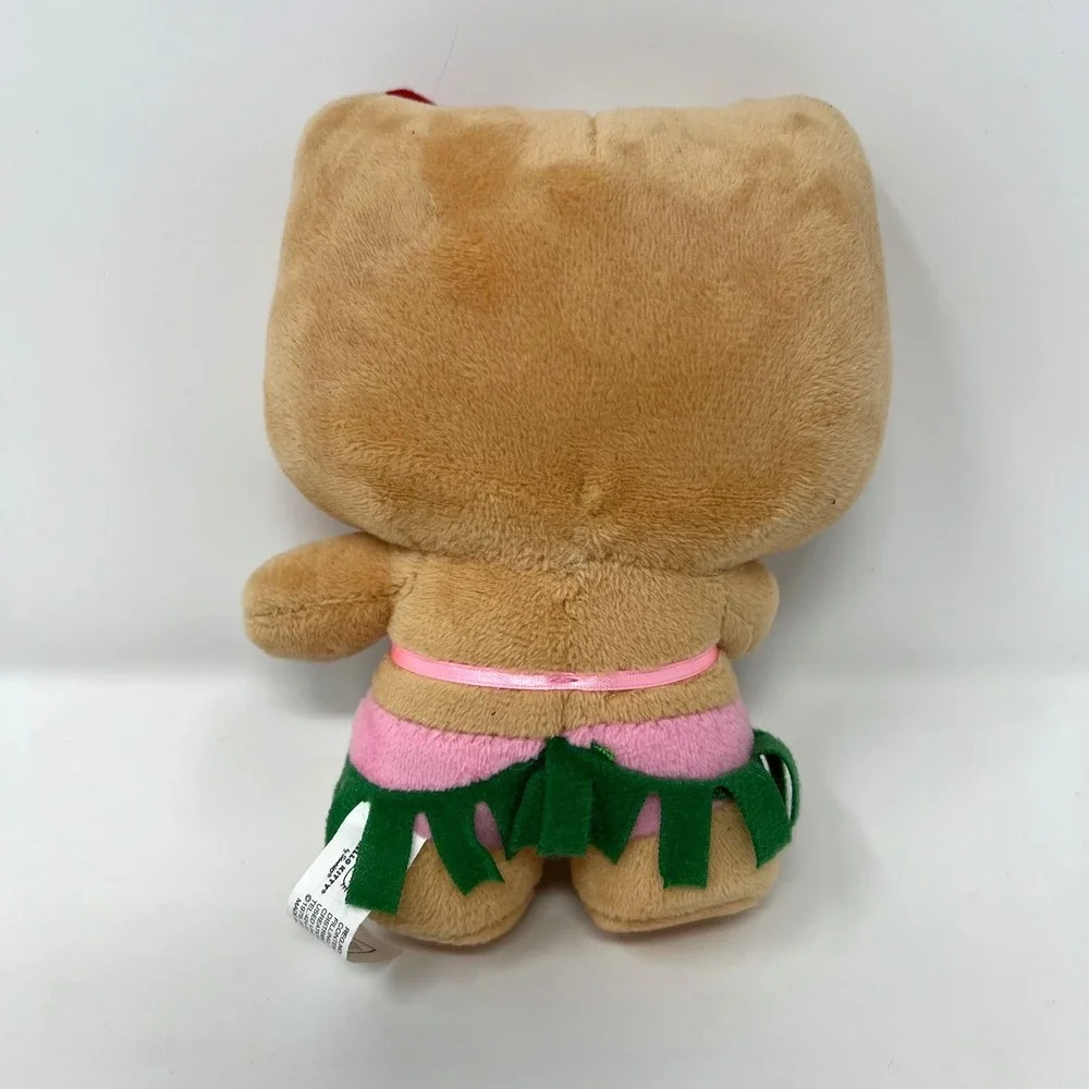 Hello Kitty Hawaii Hula Dancer Plush 2018 Sanrio Tropical Luau Stuffed Toy 6